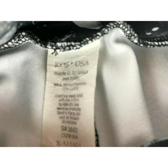 KOS USA Women's XS Athletic Running Yoga Capri - Picture 2 of 7